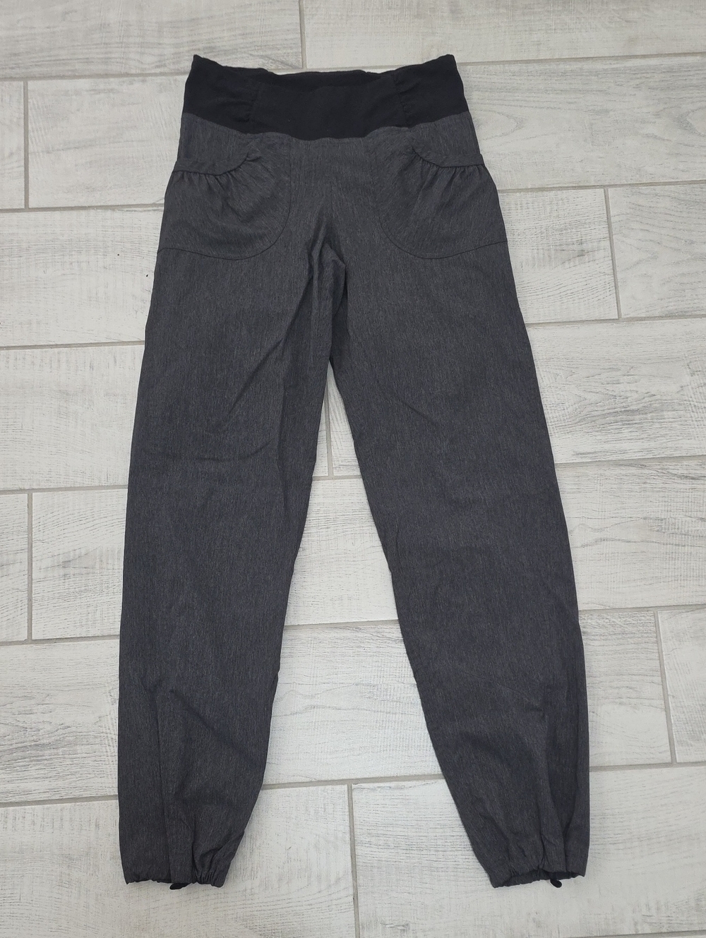 Prana Summit Pants Charcoal Heather Women's Size Small Athletic